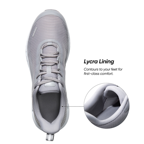 [MovePlush] Men's Lightweight Athletic Sneakers - GREY - 1